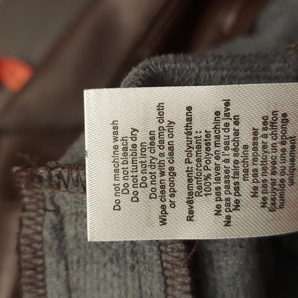 NASTY GAL Premium Faux Leather High Waisted Trouser in Chocolate Brown - Picture 15 of 15